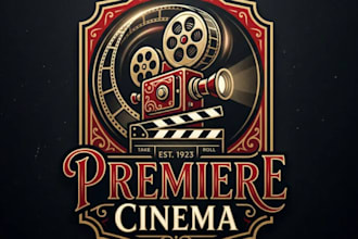 create a retro vintage logo design for you