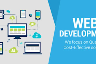 design responsive and modern websites with HTML, CSS, js, react
