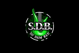 create professional and specially guitar logo design