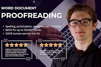 proofread your word document