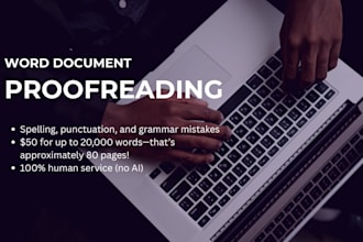 proofread your word document