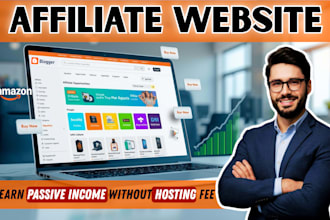 create amazone affiliate website using blogger blogspot template