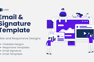 create a clickable HTML email signatures