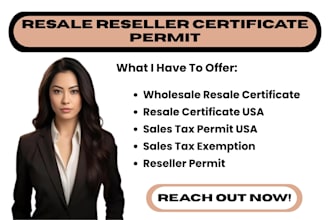 get resale reseller certificate permit sales tax exemption in any state in USA