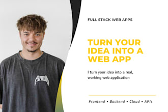 build your custom web app or saas platform