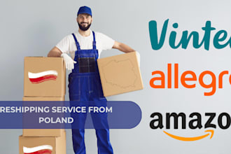 purchase and forward items from polish vinted, allegro, amazon, olx, etc