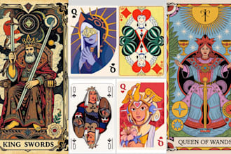do playing card game design poker card deck tcg tarot board game trading card