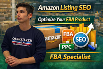 optimize amazon fba listing with SEO and PPC management