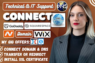 connect domain or subdomain, fix dns on godaddy, squarespace, shopify cloudflare