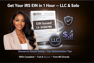 get your ein number for solo and llc from irs in 1 hour