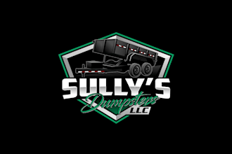 create wonderful and excellent dumpster logo design