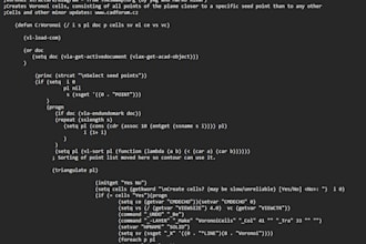 do autocad lisp on custom request