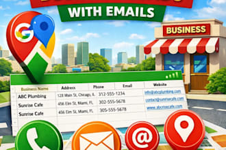 collect google maps business leads with emails