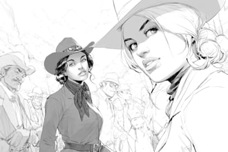 draw comic book illustration with comic book illustrator