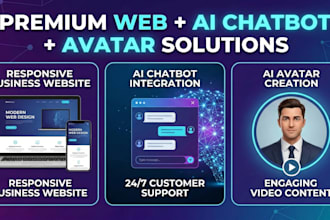 create websites apps and avatars with unique UX