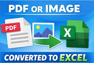 convert PDF and images to excel or google sheets accurately