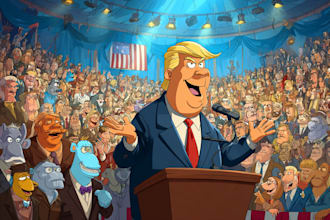do draw you as a family guy cartoon character