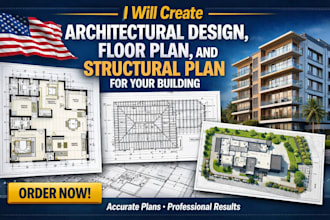 create architectural floor plan structural plan and framing design