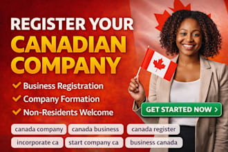register canadian company canada business registration formation