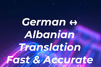 translate german to albanian an albanian to german