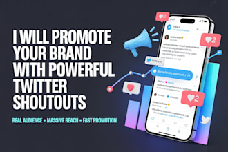 do twitter shoutout promotion and share your link to active twittter audience
