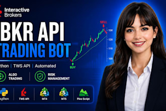 develop an ibkr trading bot with python, tws API and automation