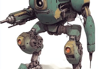 high quality robot, mecha concepts