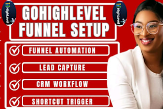 build funnel gohighlevel landing page survey forms crm automation apple shortcut