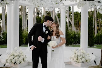 weeding photos editing in adobe lightroom