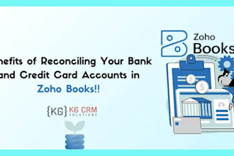 do zoho books bookkeeping, cleanup, catch up, bank reconciliation and reports