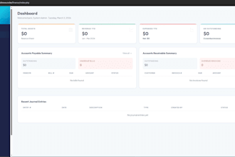 develop a custom erp financial management system