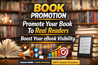 promote your book to real readers and boost ebook visibility