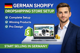 build n8n shopify ai dropshipping store german automated shopify store se tup