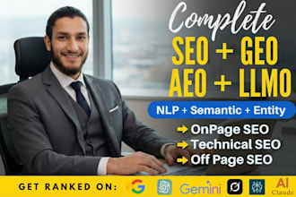 on page SEO GEO aeo technical optimization for google and ai search ranking