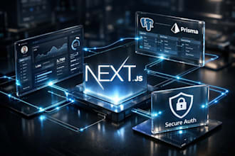 build a secure fullstack nextjs app with database