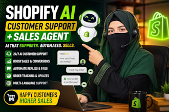build a shopify ai customer support and sales agent