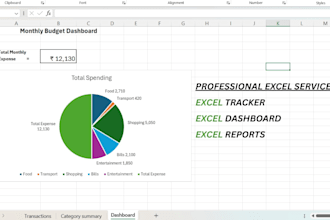 create exceltrackers dashboard reports spreadsheets