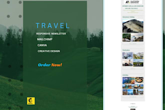 do mailchimp newsletter template design