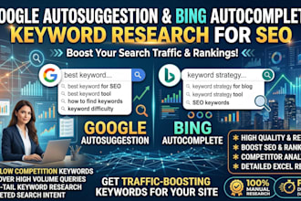 do google autosuggestion and bing autocomplete keyword research for seo