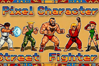 create 2d pixel art character animation sprite sheet tileset aseprite game asset