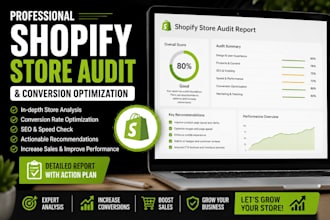 do shopify store audit and conversion rate optimization