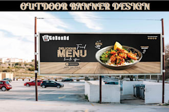 design outdoor signage, yard signs, and window graphics, vinyl