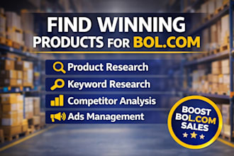 do bol com product research listing optimization and ads management