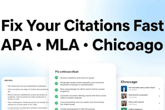 format citations and references in apa, havard, chicago