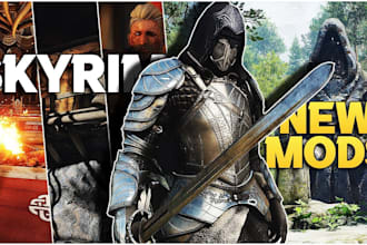 create a custom skyrim mod , fallout 4 mod arma 3 mod for you