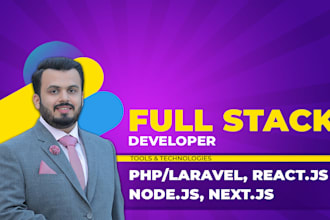be your web, full stack app, software, cloud developer