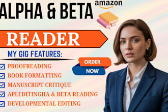 beta read and critique your manucript, fiction, nonfiction, romance, novel