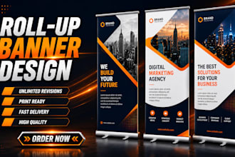 do professional , banner, flyer, yard signage design