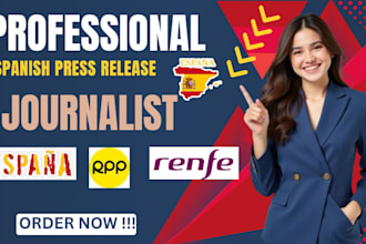 do spain press release writing and PR distribution to spanish news sites