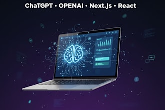 build a custom ai web app with chatgpt openai and nextjs